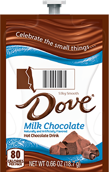 Dove Milk Hot Chocolate for Flavia by Lavazza