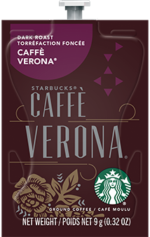 Get every Starbucks coffee that is made for your Flavia coffee brewer at CoffeeASAP.  Save with Huge discounts with our coupon codes on your favorite Starbucks freshpacks! - Starbucks Caffe Verona Coffee for Flavia by Lavazza