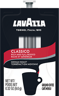 Lavazza Coffees for Flavia Coffee Brewer - Flavia Lavazza Refill Packets for Lavazza Drinks Station coffee brewer. Coffee lovers paradise of variety, easy use, & no coffee mess!  Experience all the benefits of coffee without the hassles with our full selection of Lavazza Coffees filterpacks. - Lavazza Classico Coffee for Flavia