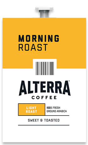 Alterra Coffees for Flavia Creation Drinks Station by Mars. Coffee lovers paradise of variety, easy use, & no coffee mess!  Experience all the benefits of coffee without the hassles with our full selection of Alterra Coffees filterpacks. - Alterra Morning Roast Coffee for Flavia by Lavazza