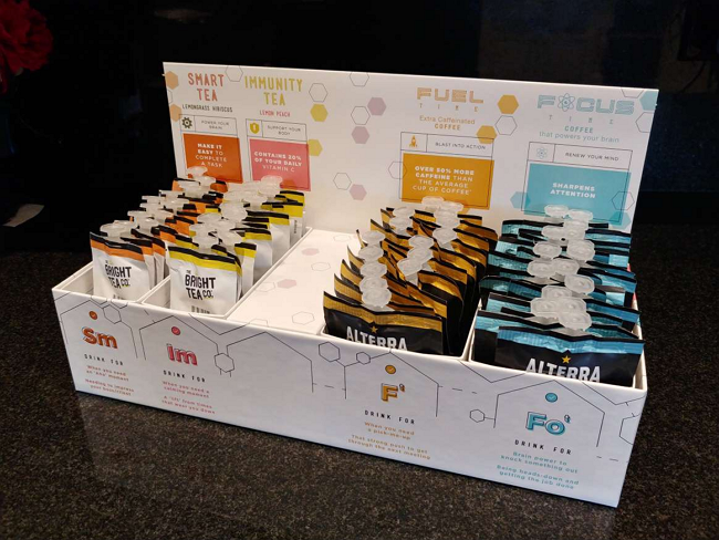 Flavia Functional Starter Kit - 2 Coffee & 2 Tea Flavors - CoffeeASAP