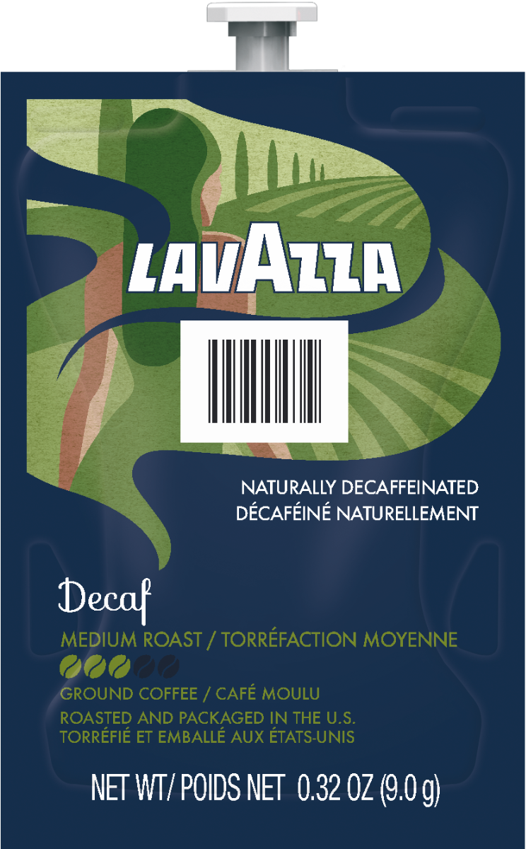 Lavazza Coffees for Flavia Coffee Brewer - Flavia Lavazza Refill Packets for Lavazza Drinks Station coffee brewer. Coffee lovers paradise of variety, easy use, & no coffee mess!  Experience all the benefits of coffee without the hassles with our full selection of Lavazza Coffees filterpacks. - Lavazza Decaffeinated Coffee for Flavia