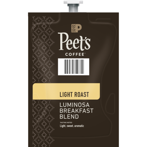Peet's Coffees for Flavia Coffee Brewer - Flavia Peet's Refill Packets for Lavazza Drinks Station coffee brewer. Coffee lovers paradise of variety, easy use, & no coffee mess!  Experience all the benefits of coffee without the hassles with our full selection of Peet's Coffees filterpacks. - Peet's Luminosa Breakfast Blend Coffee for Flavia by Lavazza