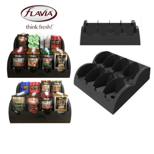 Get all of your Flavia Lavazza brewer drink station parts and accessories here - including display drawers, cups and lids! - Small Plastic Merchandiser