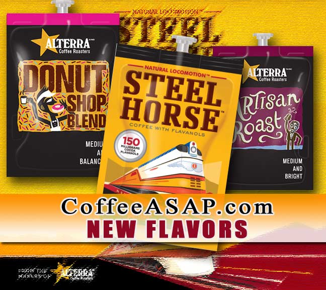 Alterra coffees for Flavia